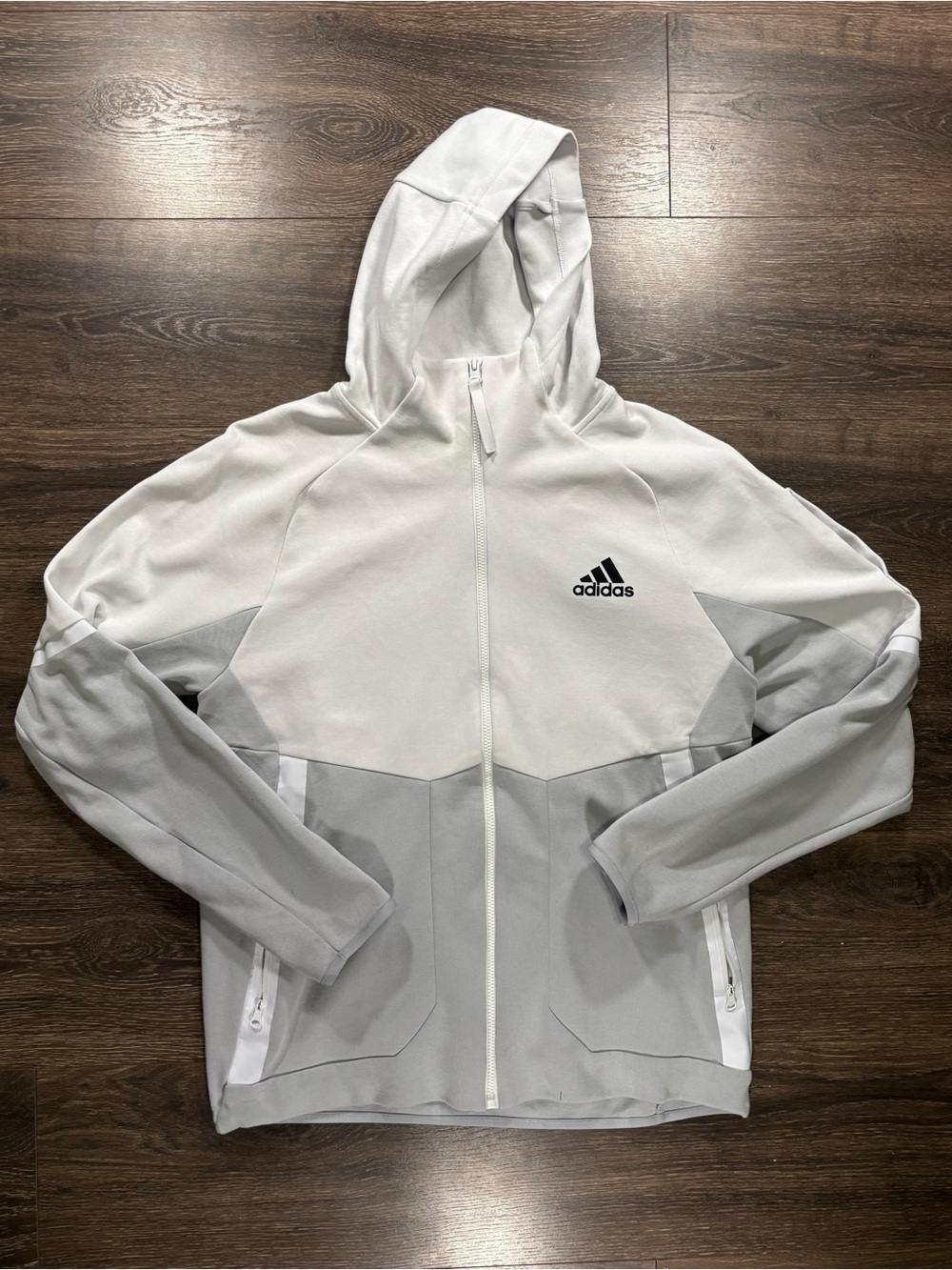 Adidas Mens Zip Hoodie Size medium